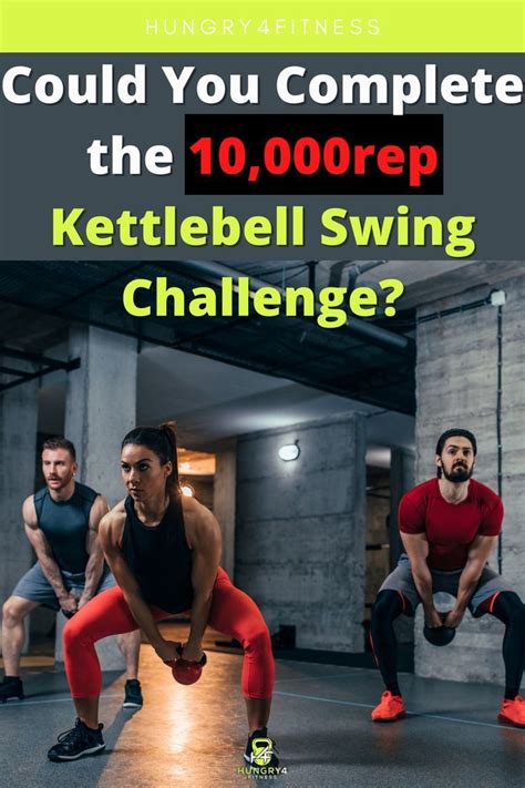 I tried the 10,000 swings kettlebell challenge .